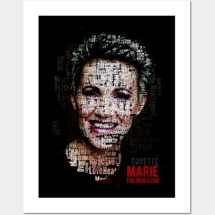 marie fredriksson text art Posters and Art